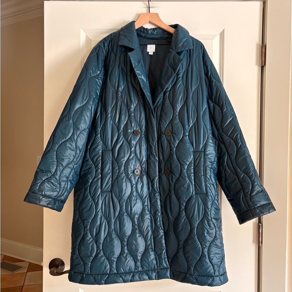 J.Jill Long Line Puffer Coat